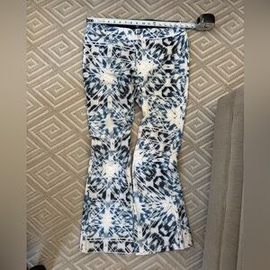 Obermeyer Women's Blue and White Flare Pants